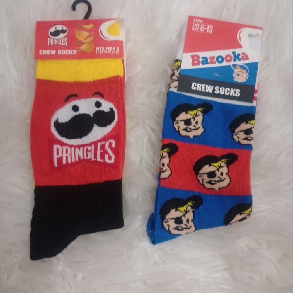 Pringle Red and Black Socks